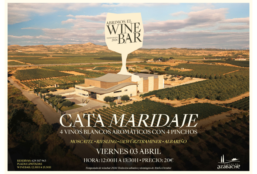 MARZO EN FINCAS DE AZABACHE: ENOTURISMO, PROWEIN Y APERTURA DEL WINE BAR
