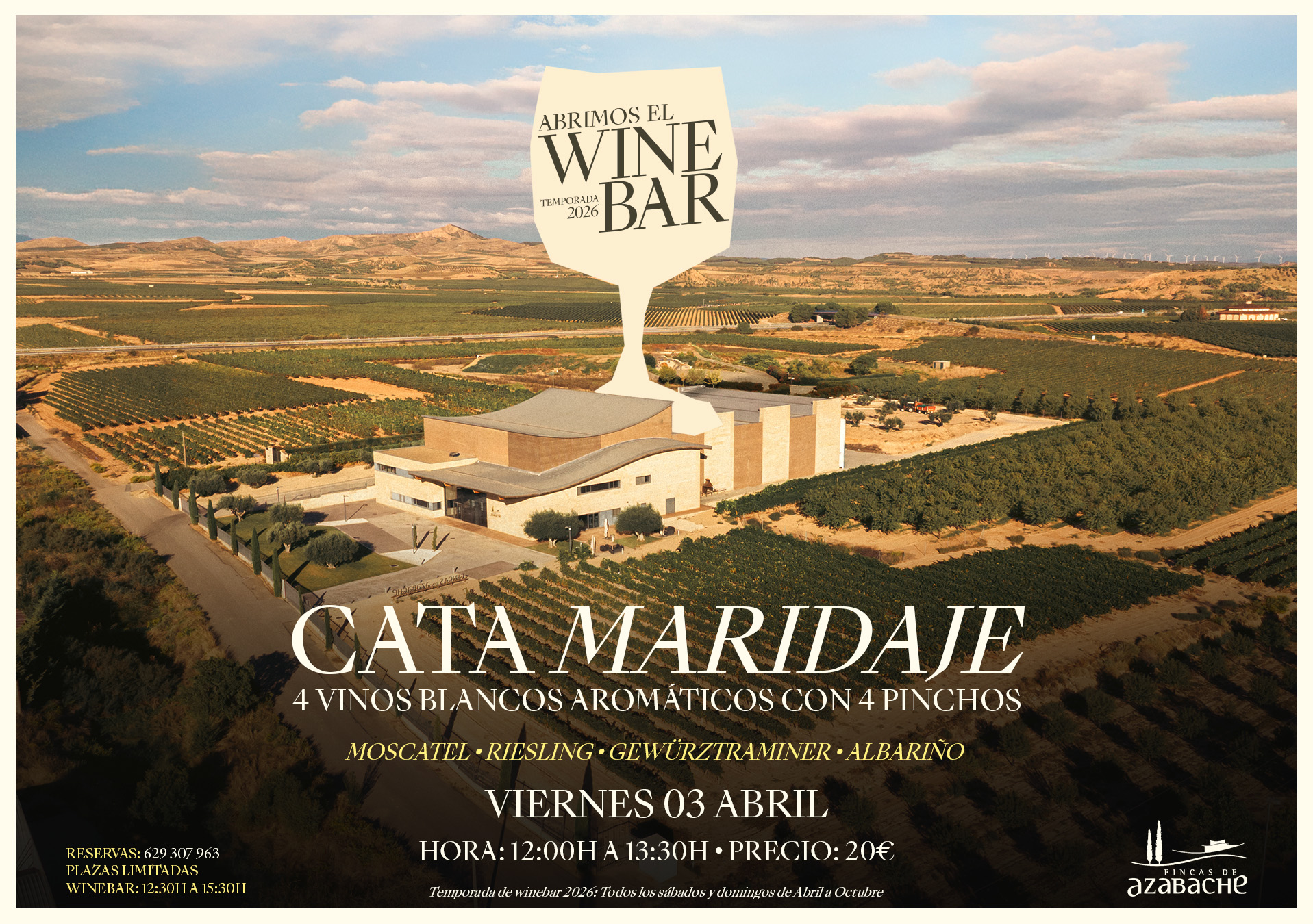 MARZO EN FINCAS DE AZABACHE: ENOTURISMO, PROWEIN Y APERTURA DEL WINE BAR